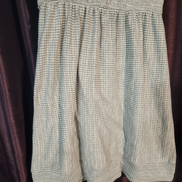 Caution To The Wind Gray Textured Dress - Picture 7 of 12